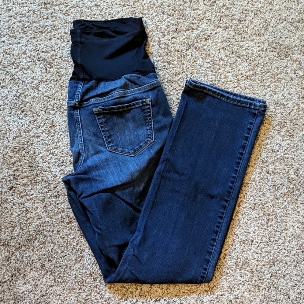 Maternity Liz Lange boot cut jeans